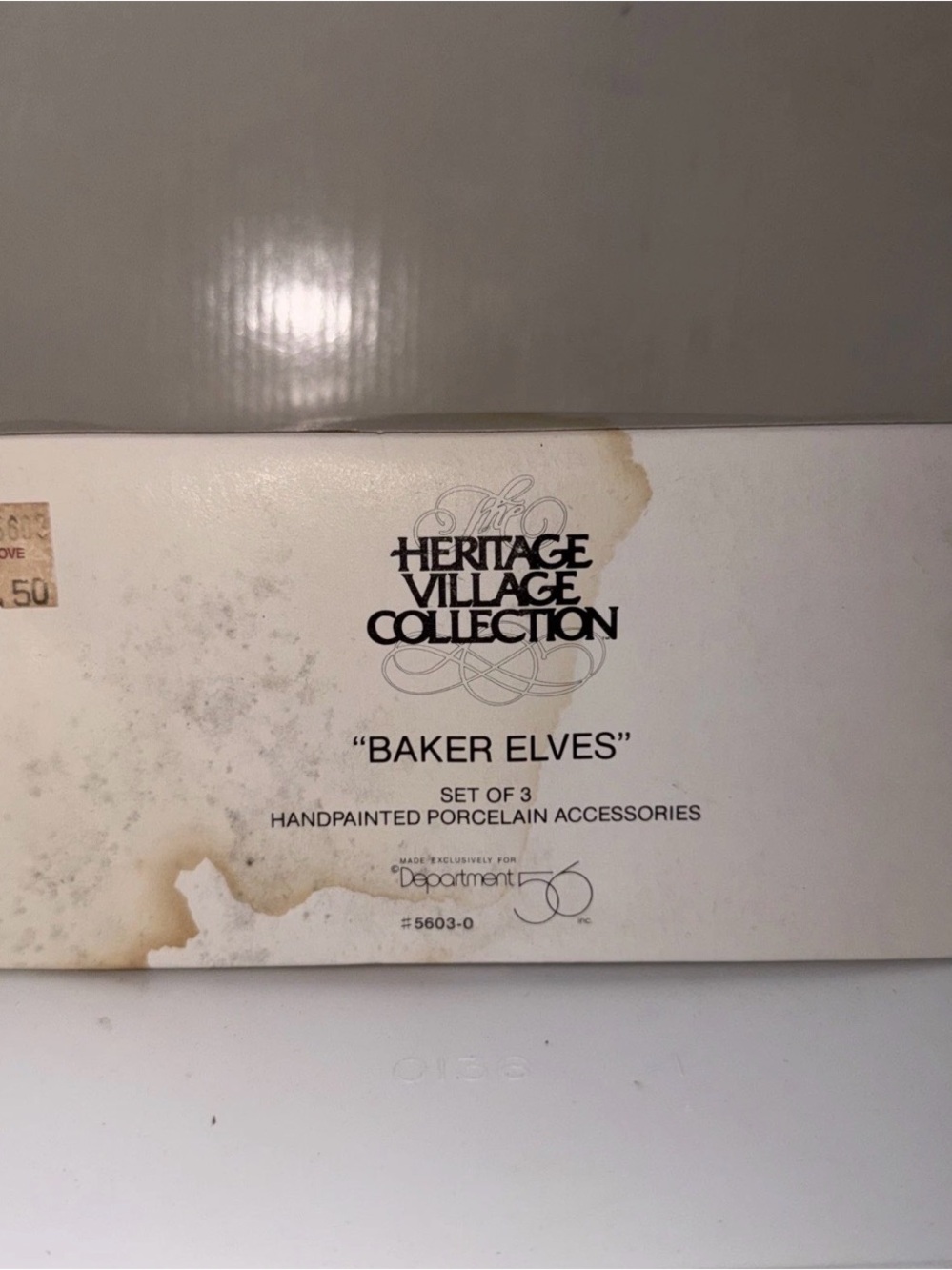 Department 56 Baker Elves North Pole